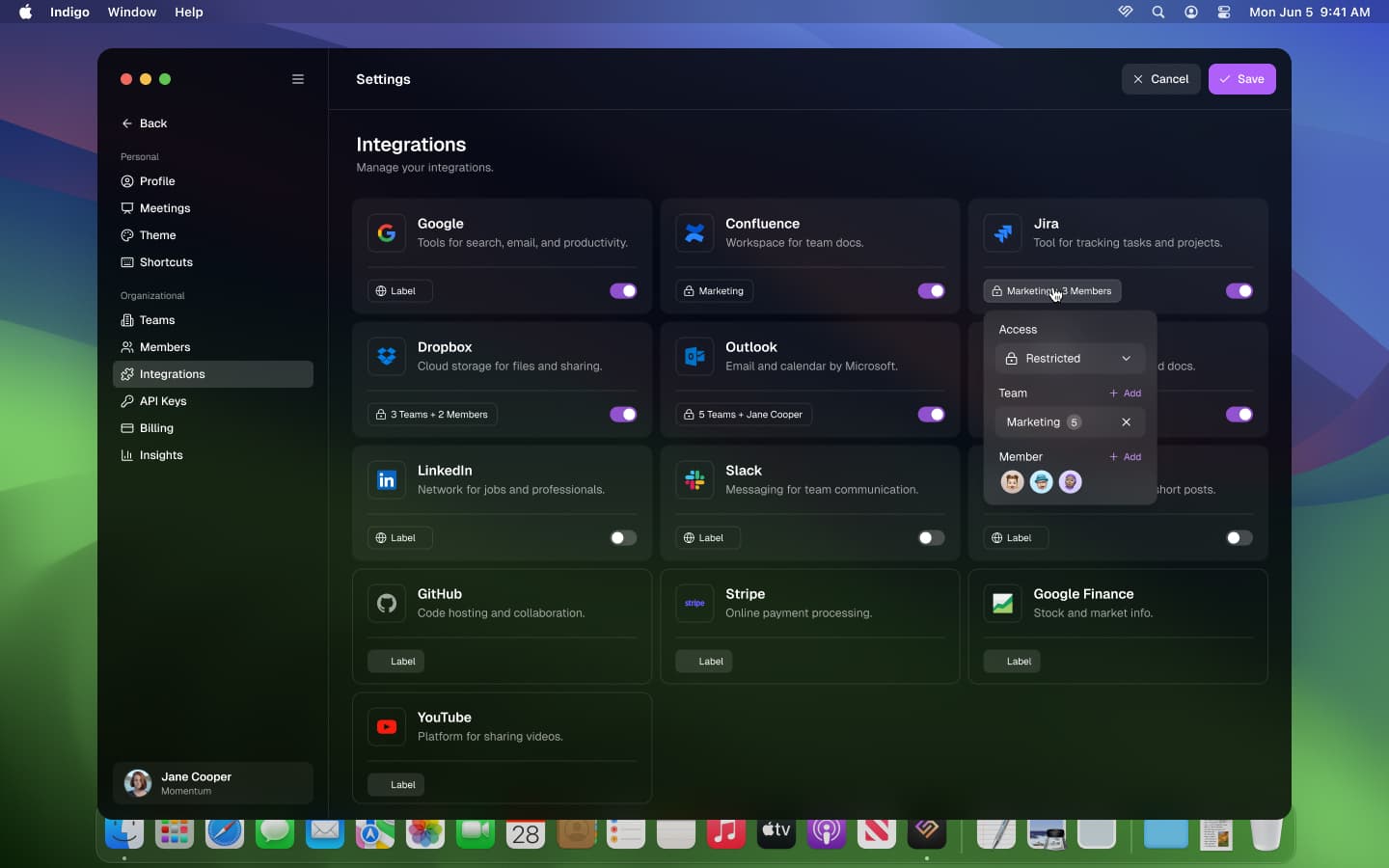 Indigo - Desktop App Design, image 9 of 12