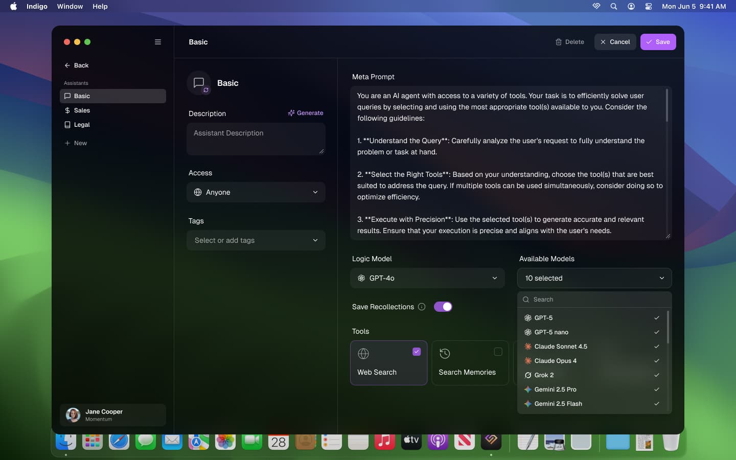 Indigo - Desktop App Design, image 11 of 12