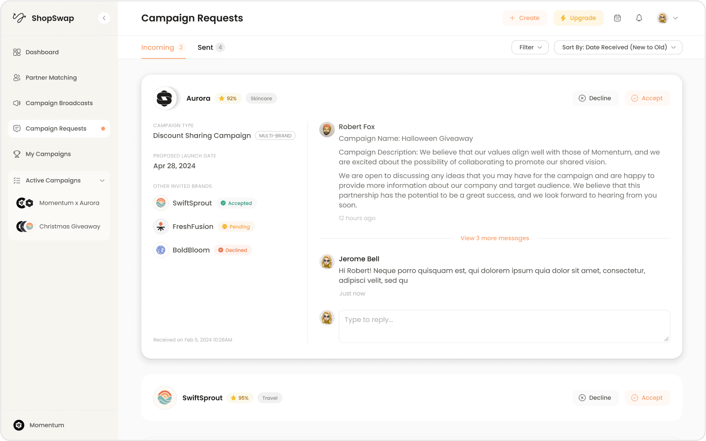 ShopSwap - Web App Design, image 4 of 20