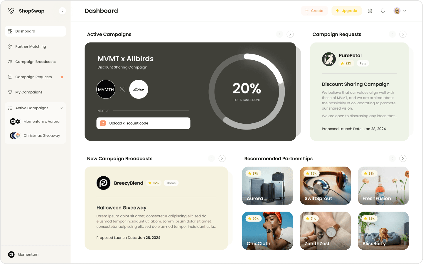 ShopSwap - Web App Design, image 1 of 20