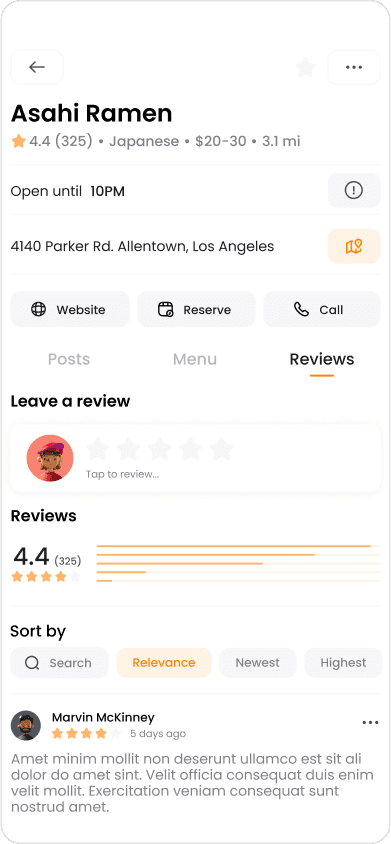 Foodies - Mobile App Design, image 10 of 12
