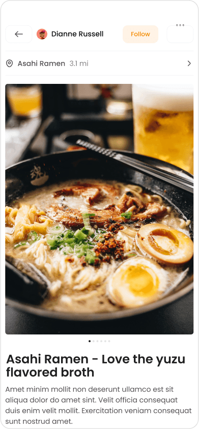 Foodies - Mobile App Design, image 6 of 12