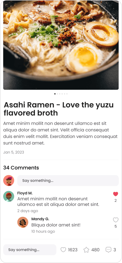 Foodies - Mobile App Design, image 7 of 12