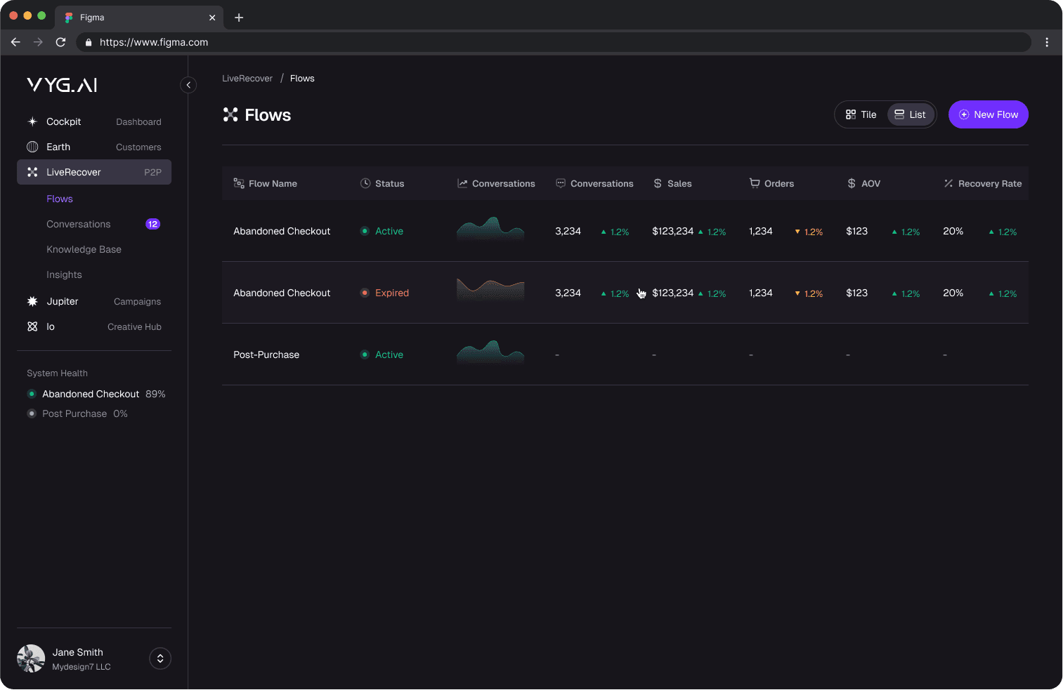Voyage - Web App Design, image 2 of 20