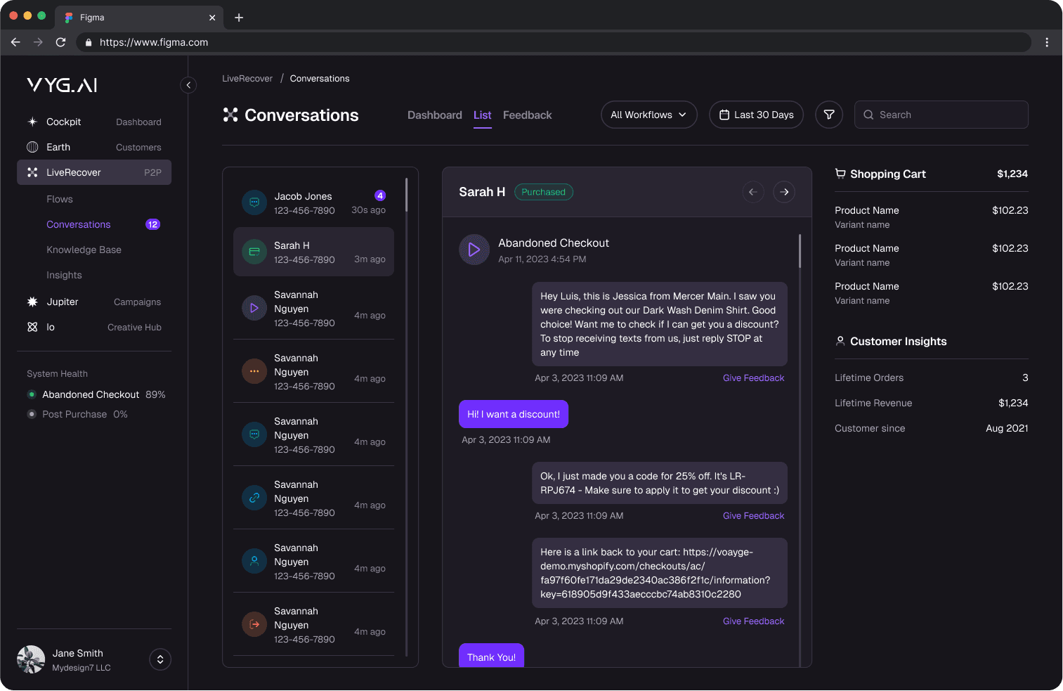Voyage - Web App Design, image 8 of 20