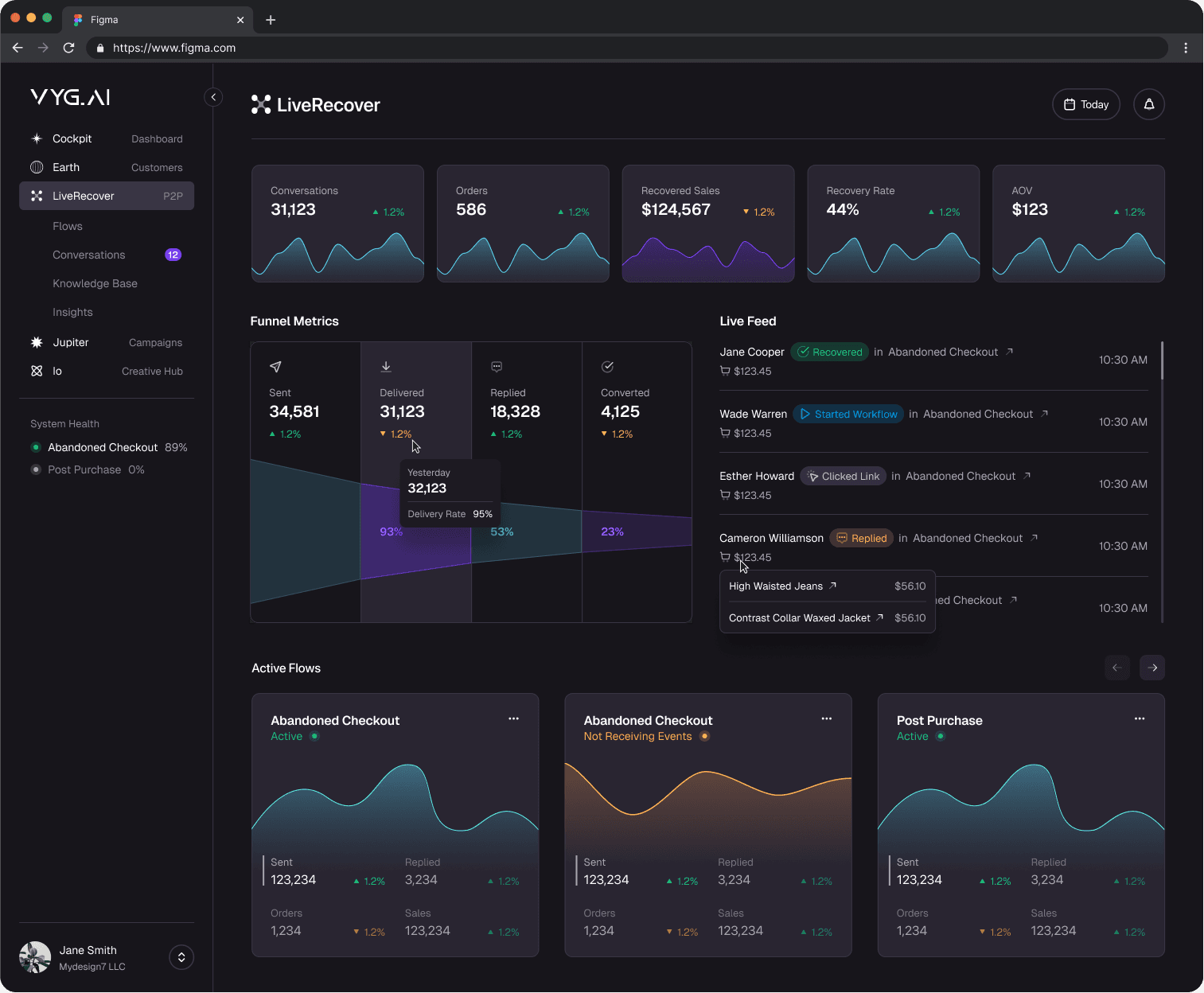 Voyage - Web App Design, image 1 of 20