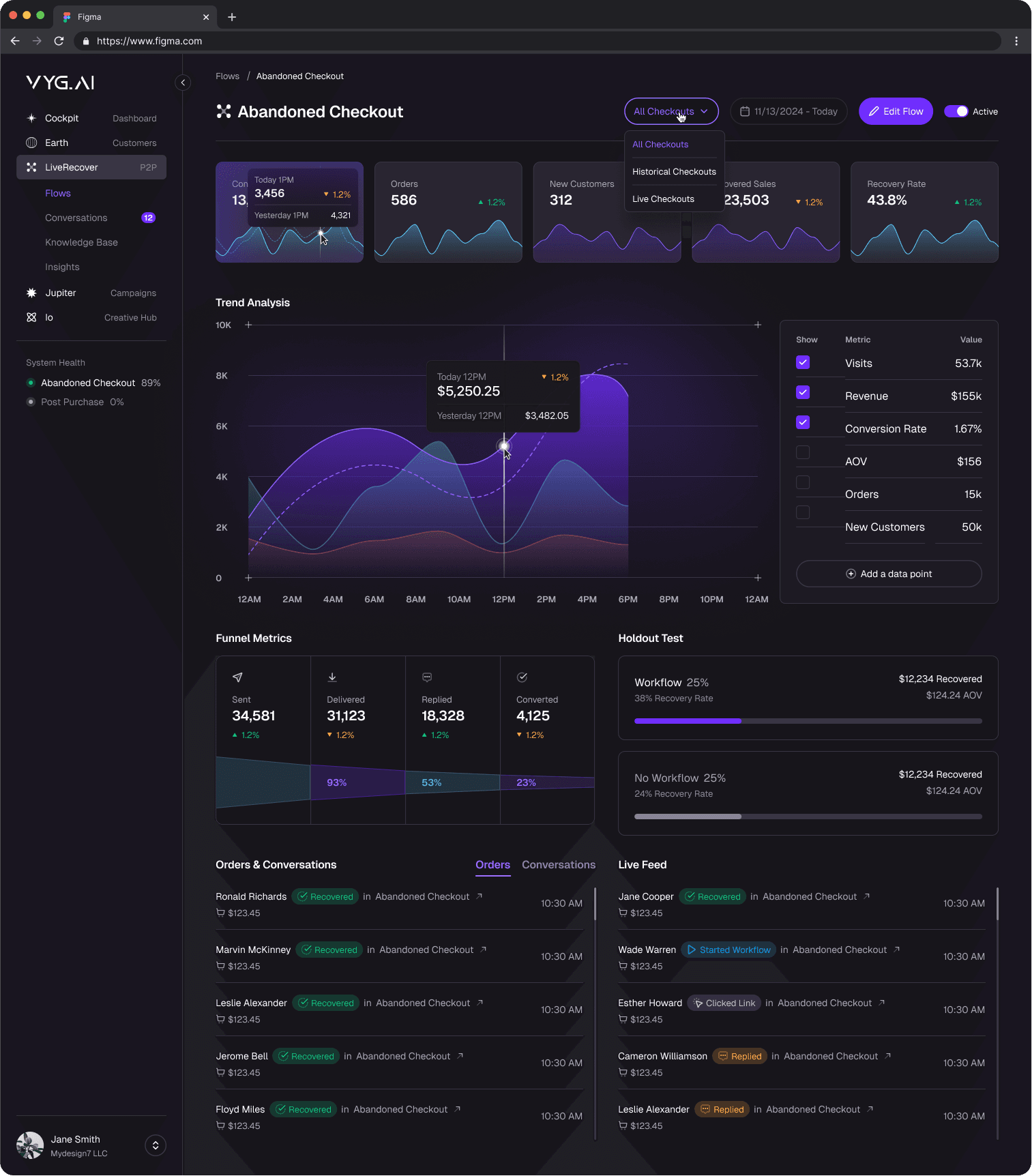 Voyage - Web App Design, image 3 of 20