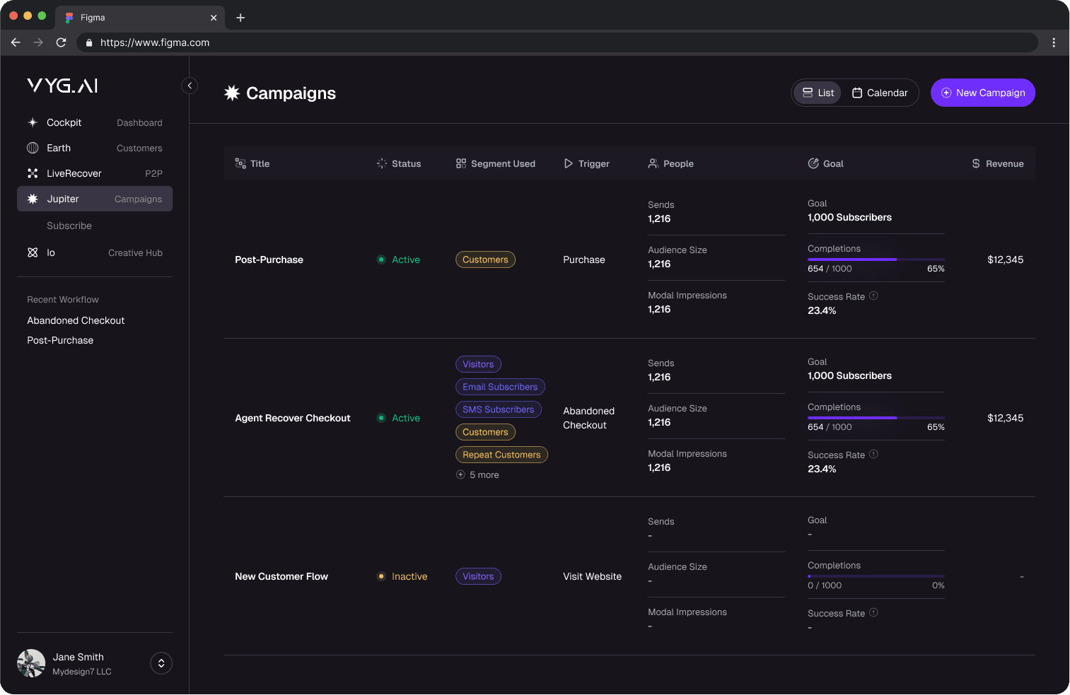 Voyage - Web App Design, image 7 of 20