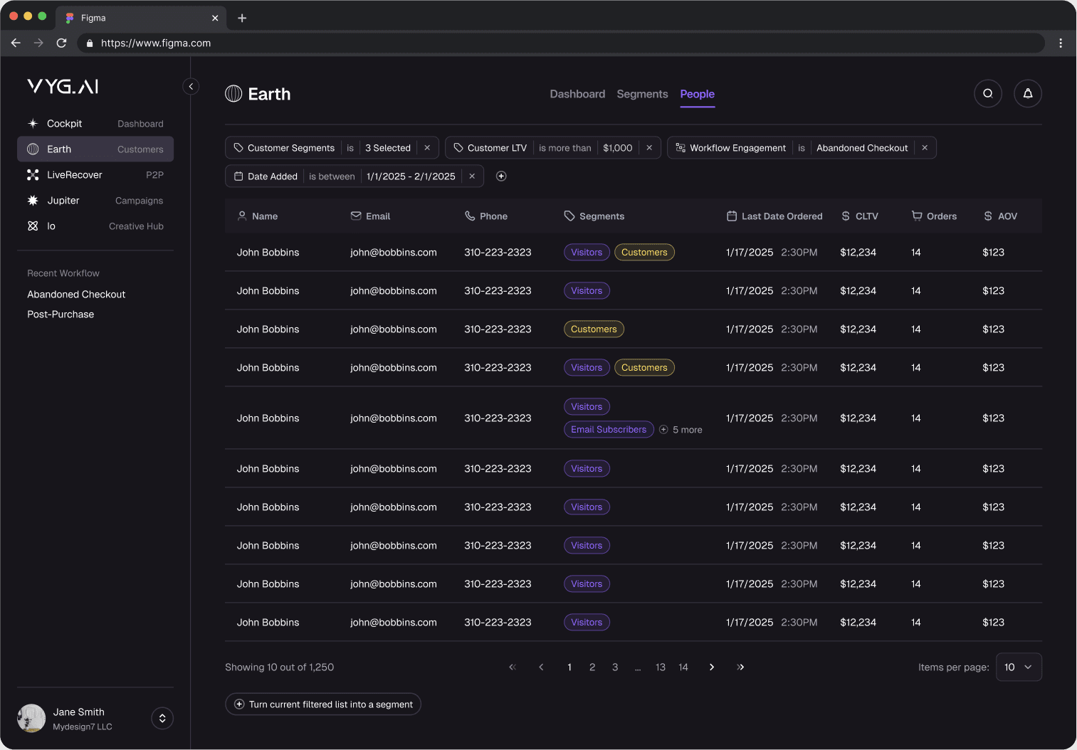 Voyage - Web App Design, image 15 of 20