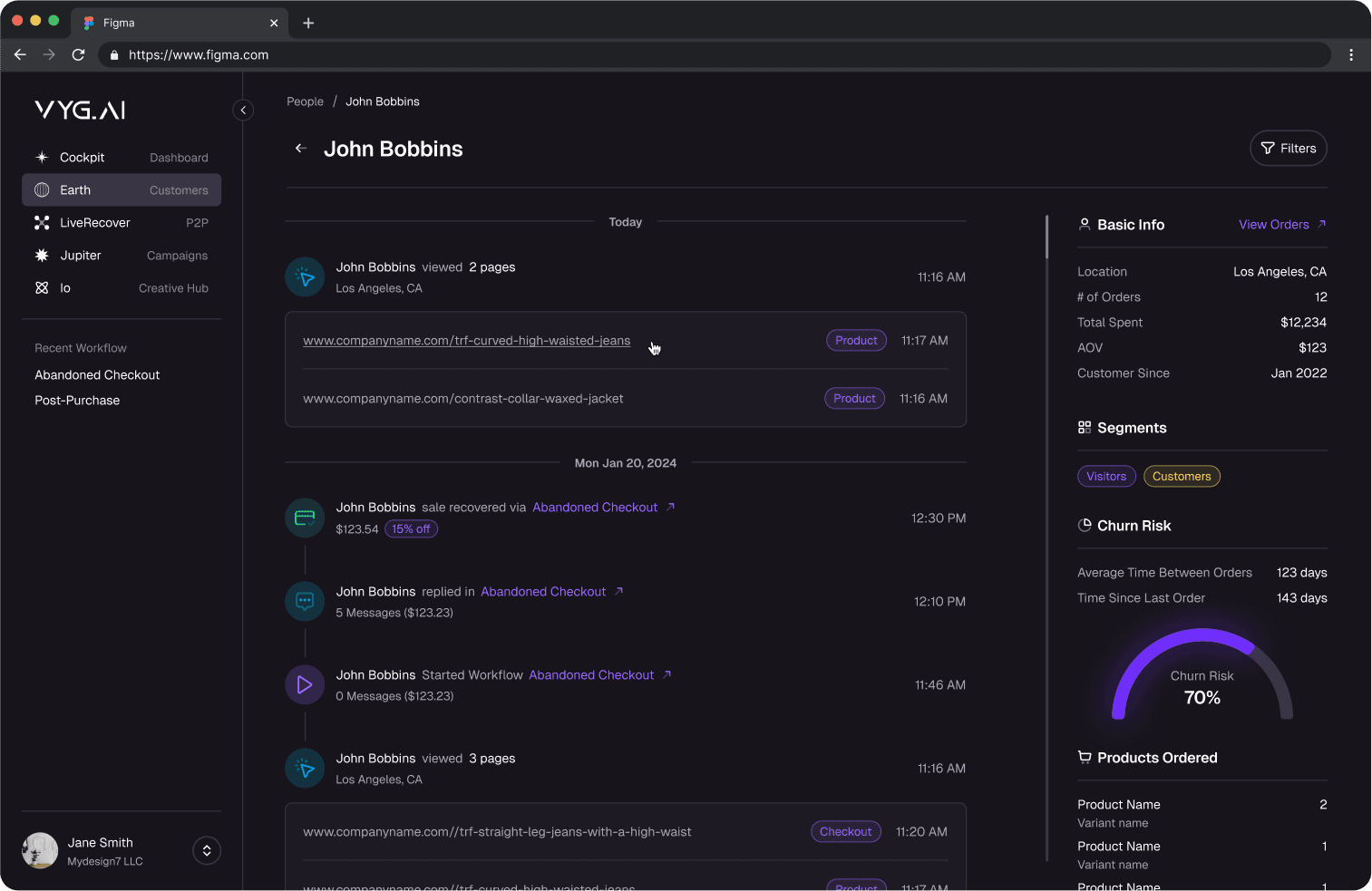 Voyage - Web App Design, image 16 of 20